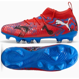 Puma Future 8 Match Playmakers Jr FG/AG 108750-01 Cipele crvena 1