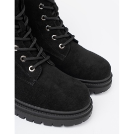 Shelvt Elegantni crni radnici s sjajnim kristalima crna 1