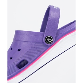 Shelvt Purple Crocs cipele ljubičasta 1
