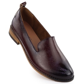 Ženske cipele Lords je naslikao Burgundy Potocki 19337 crvena 1