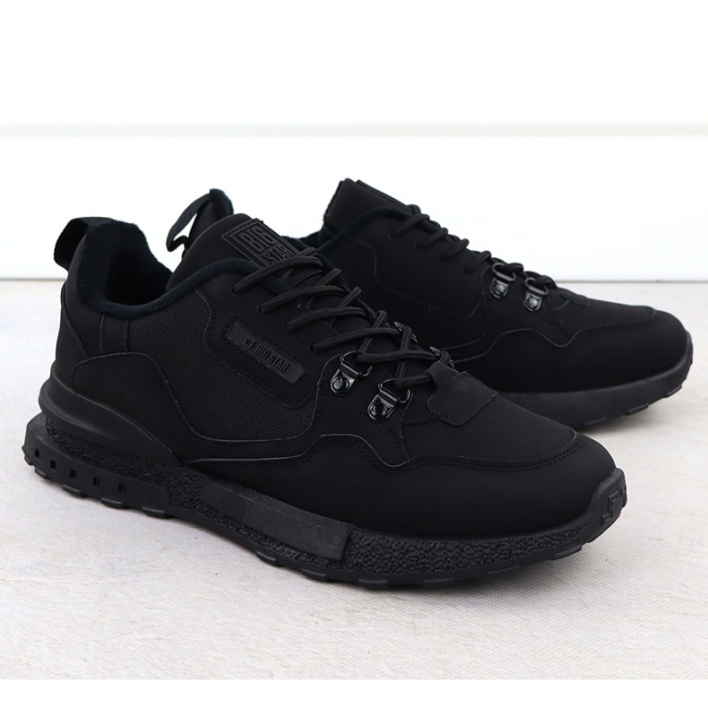 Big Star Muške sportske cipele izolirane crnom velikom zvijezdom SS174411 1