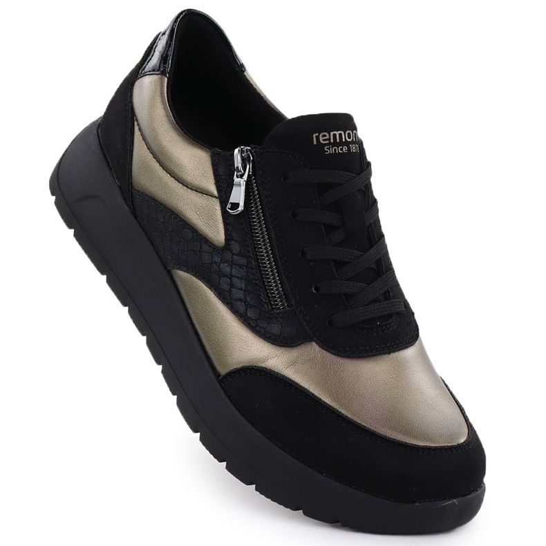 Remonte Udobna ženska crna i zlatna obnova D2V02-04 1