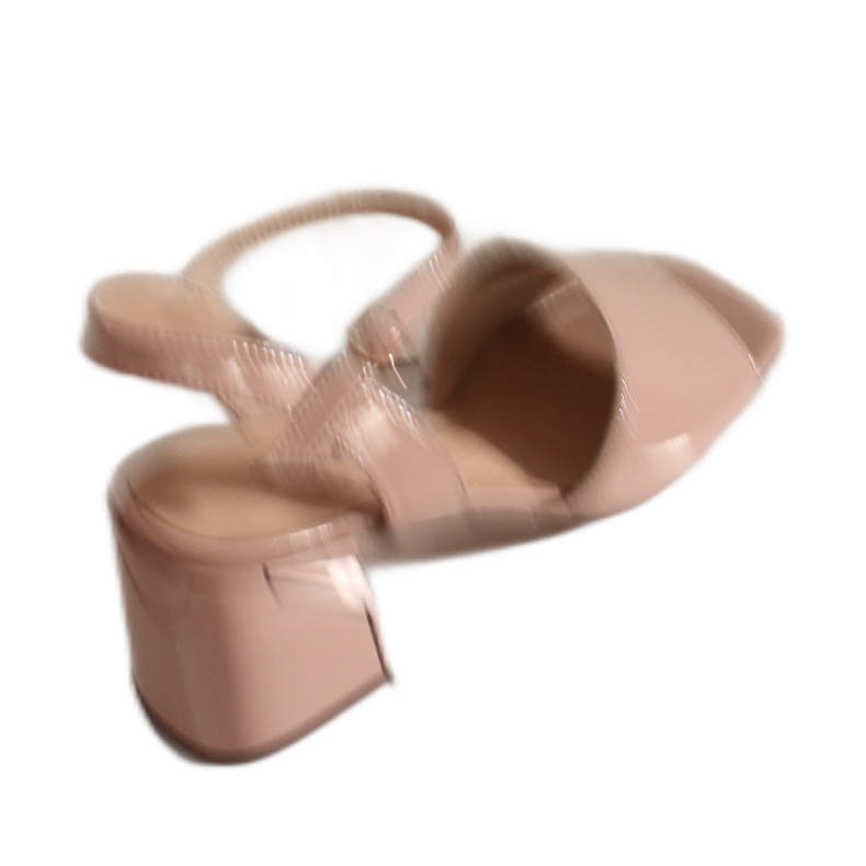 Ženske sandale Angel Blue XT-24048 Visoke potpetice blijedo ružičaste ružičasta 1