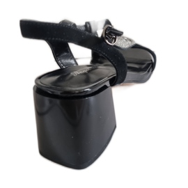 Angel Blue Ženske sandale anđeo plave tn6415 crne visoke potpetice crna 1