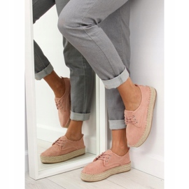 Ružičaste ženske espadrile LL-118 Pink ružičasta 1