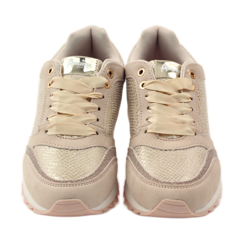 American Club Sportski jogging American 16355 roza žuta boja ružičasta 4