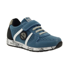 American Club ADI sportski američki kožni umetak siva plava crno bijela 1