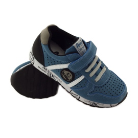 American Club ADI sportski američki kožni umetak siva plava crna bijela 3