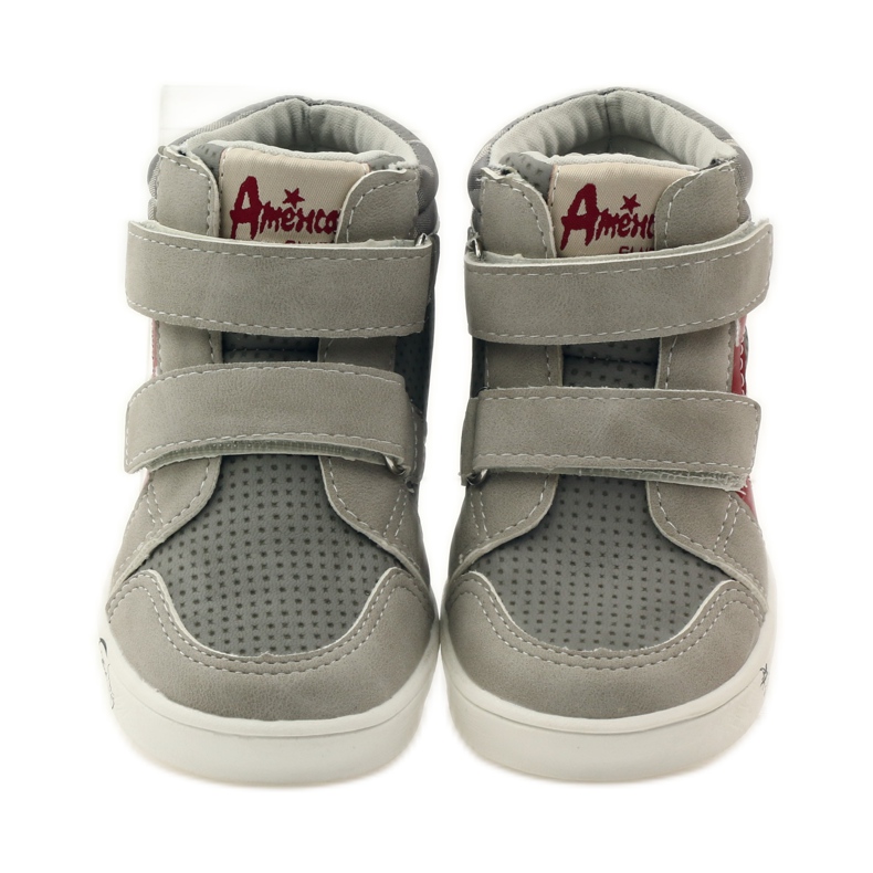 American Club Sportske cipele American 17353 crvena siva 4