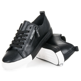 Tenisice na platformi crna 2