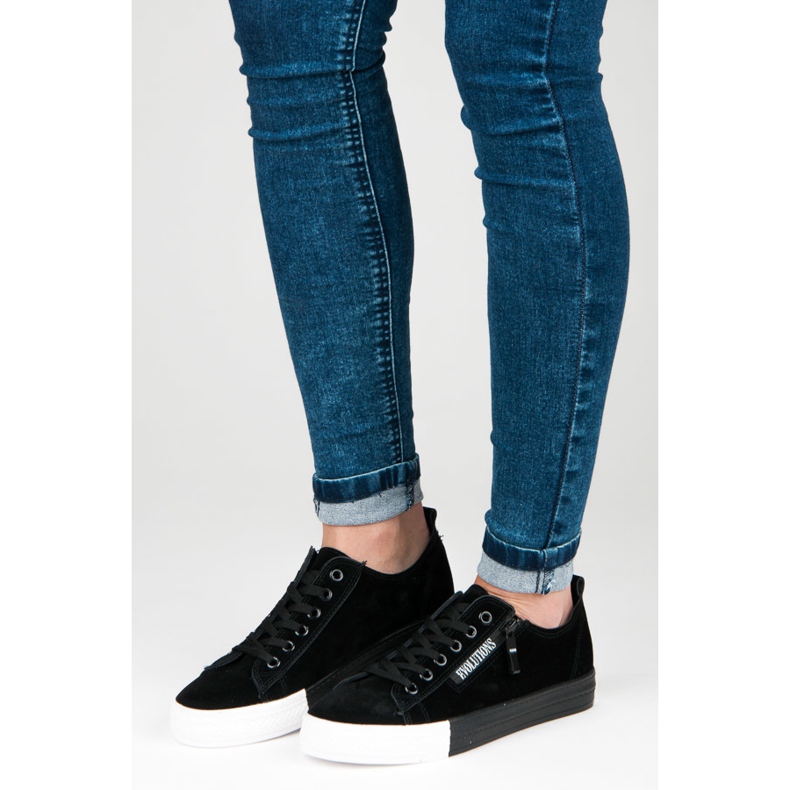 Antilop tenisice na platformi crno 1