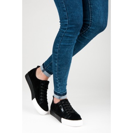 Antilop tenisice na platformi crna 2