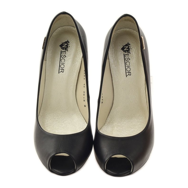 Ženske cipele na štikle Neścior 99 crne crno 4