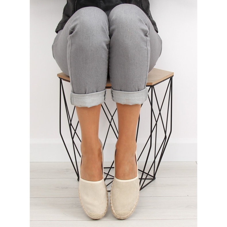 Bež espadrile za žene BB10P bež 2