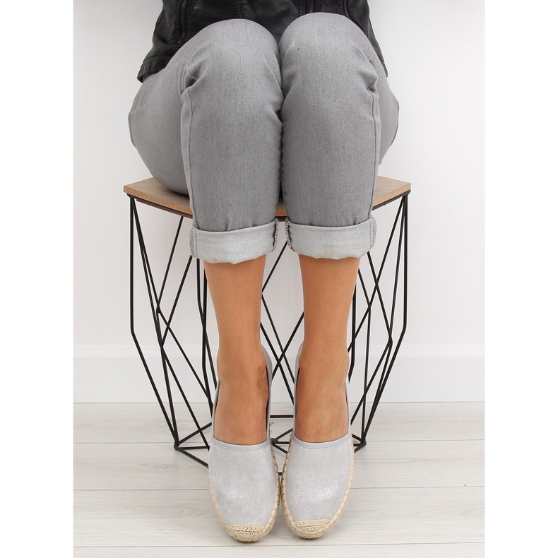 Sive espadrile za žene BB10P sive siva 2