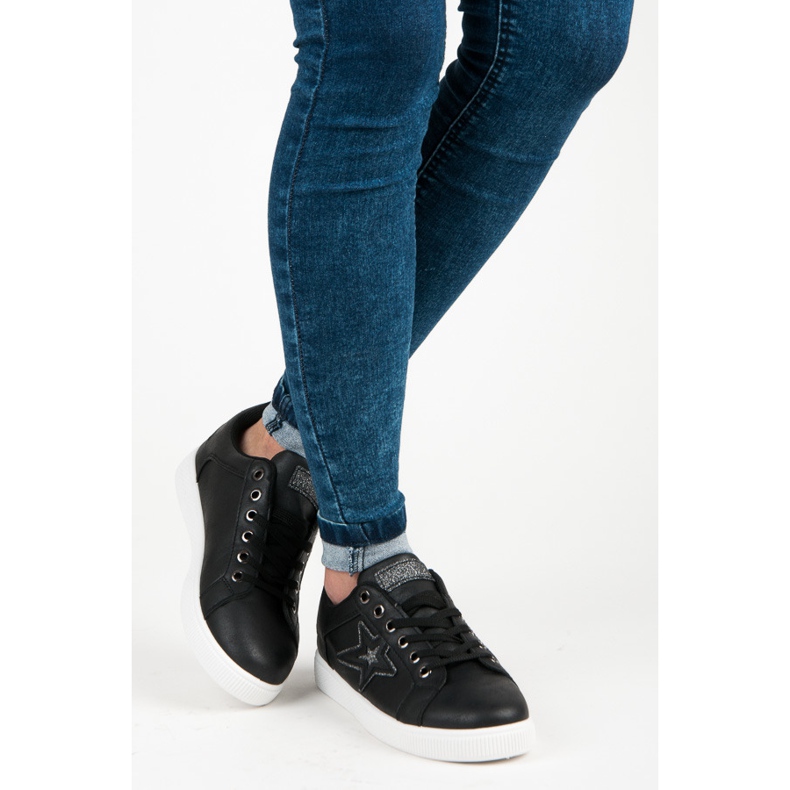 Sportske cipele za proljeće crna siva 2