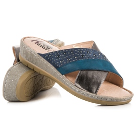 Kylie Ležerne papuče plava 1