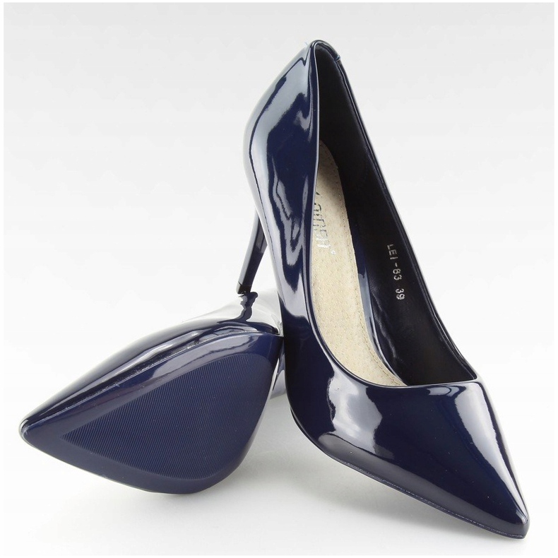 Ženske tamnoplave cipele LEI-83 Blue mornarsko plava 2