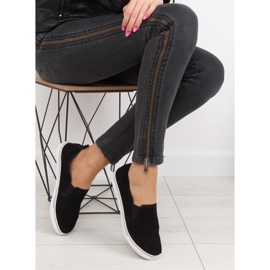 Crne XL07P Crne slip tenisice crna 1