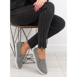 Sive XL07P D.GREY slip tenisice siva 1