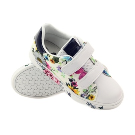 American Club Američke tenisice s kožnim uloškom raznobojna bijela 3