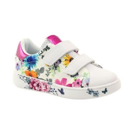 American Club Američke tenisice s kožnim uloškom višebojan bijela 1