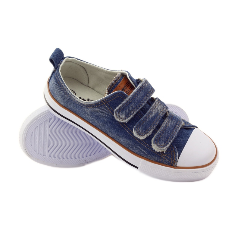 American Club American dk jeans tenisice plava 3