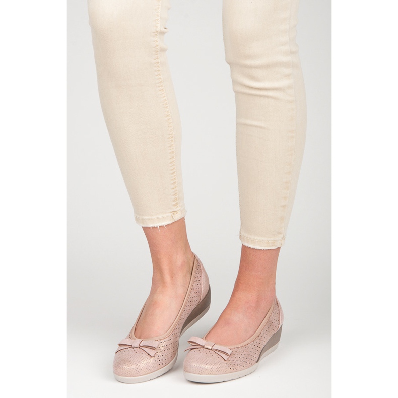 Vinceza Balerina s mašnom ružičasta 1