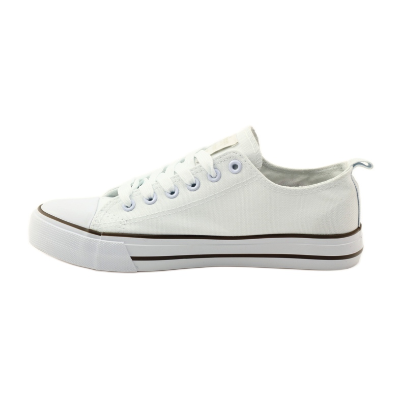 American Club Tenisice s izvezenim ružama American 17035 crvena bijela 2