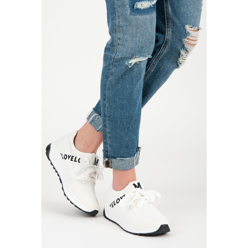 Seastar Obožavam sportske cipele bijela crna 1