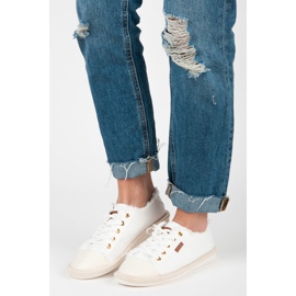 Seastar Tenisice na vezanje, espadrile bijela 2