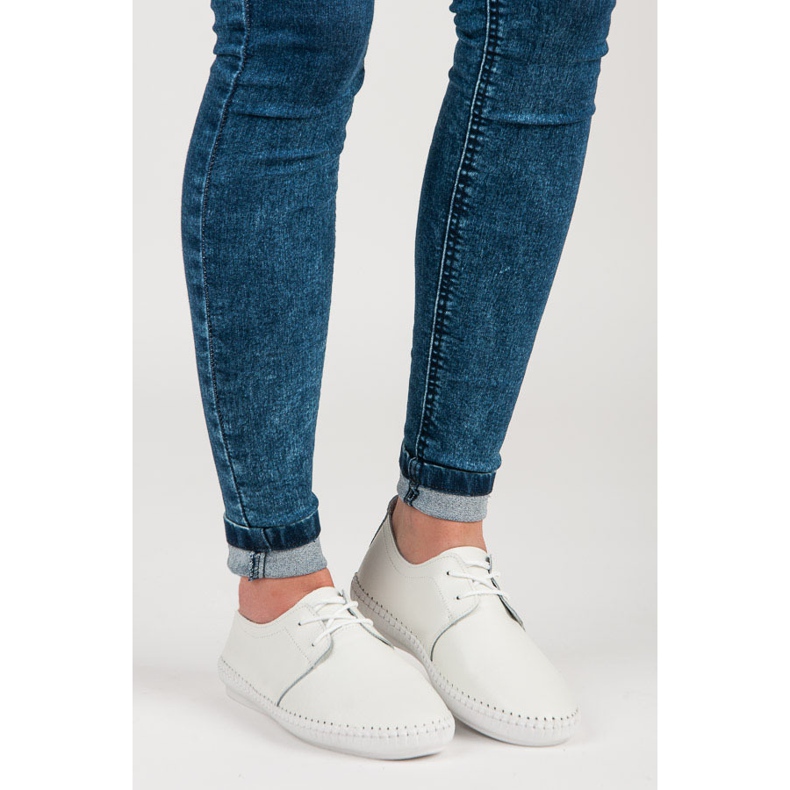 Vinceza Lagane vezane tenisice bijela 1