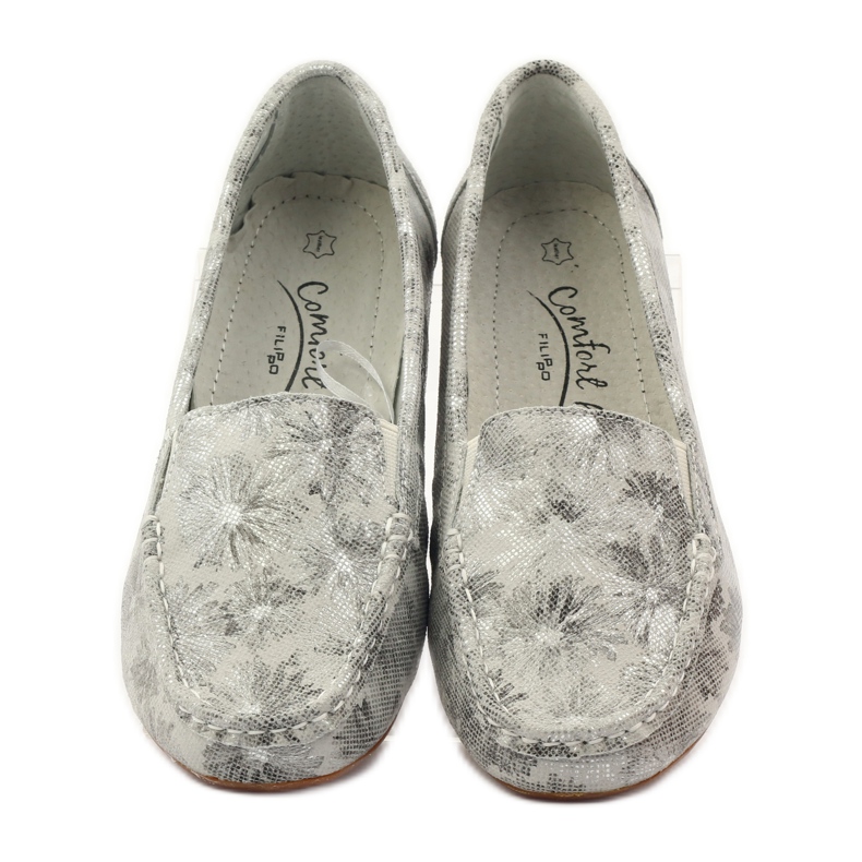 Filippo Ženske mokasine sive Lordsy F 006 siva 4