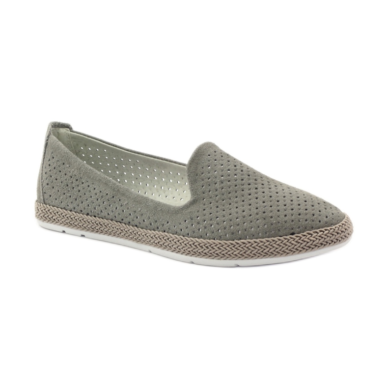 Filippo Grey Lords balerine F 081 espadrile siva 1