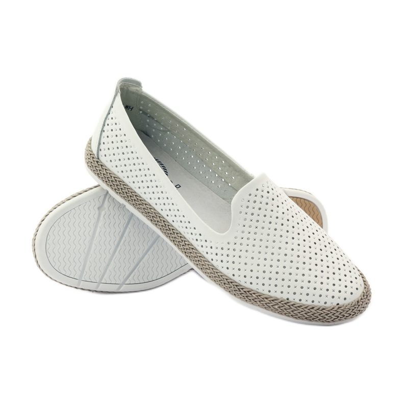 Filippo Lords balerine espadrile F 081 bijele bijela 3