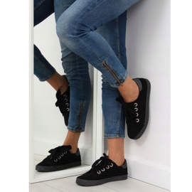 Crne ženske tenisice AK03P Black crno siva 1