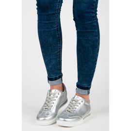 Vices Srebrne sportske cipele siva 1