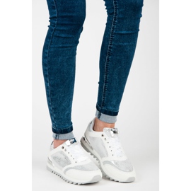 Sportske cipele American Club bijela siva 1