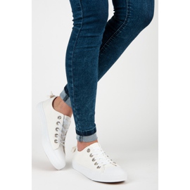 Bijele tenisice s mašnom bijela 2