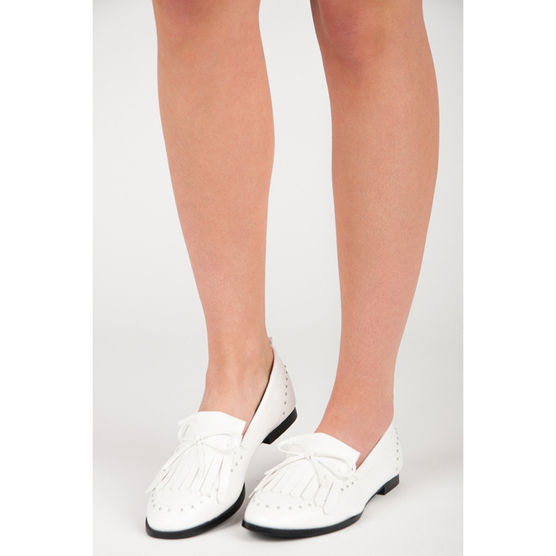 Seastar Elegantne mokasine za proljeće bijela 1