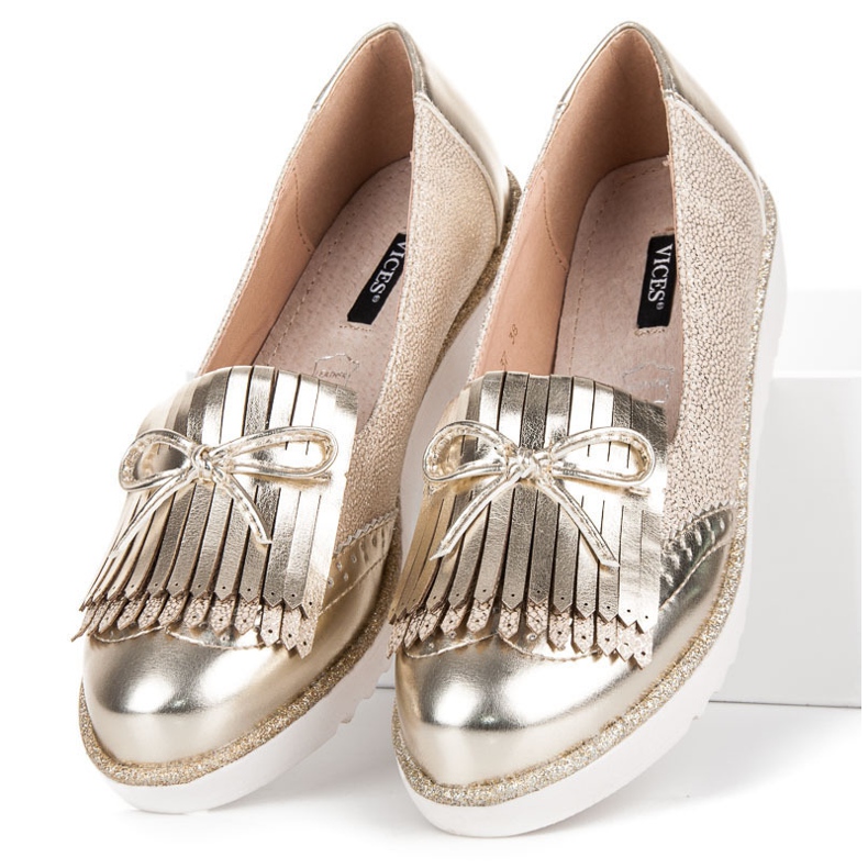 Mokasine na platformi vices žuta boja 1