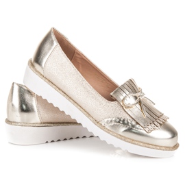 Mokasine na platformi vices žuta boja 2