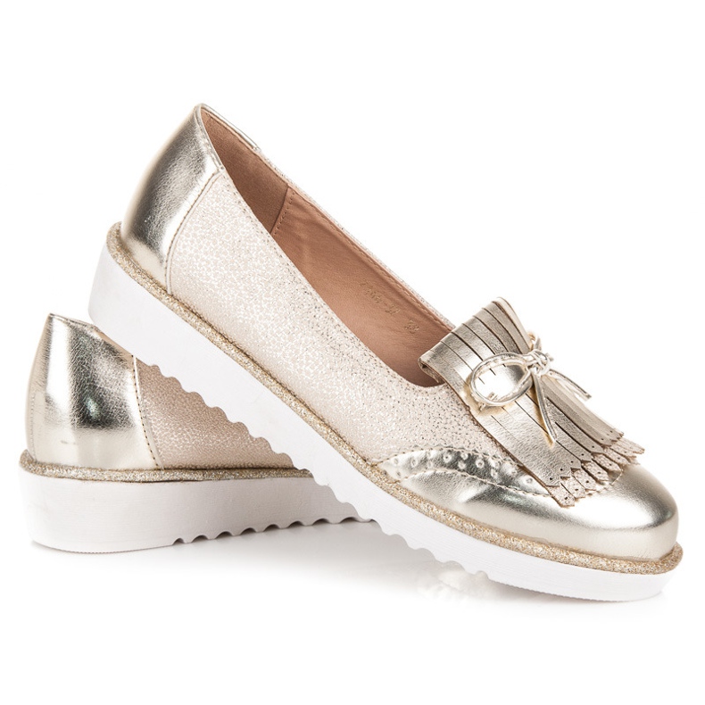 Mokasine na platformi vices žuta boja 2