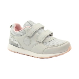 American Club Sport Velcro American 16211 srebrna siva 1