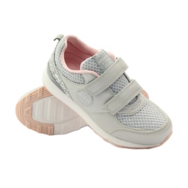 American Club Sport Velcro American 16211 srebrna siva 3