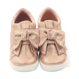 American Club American 17386 ružičaste tenisice žuta boja ružičasta 4