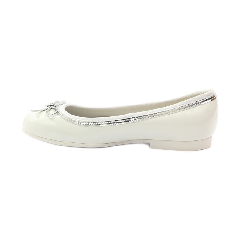 American Club Balerinke s bijelom američkom mašnom bijela 2