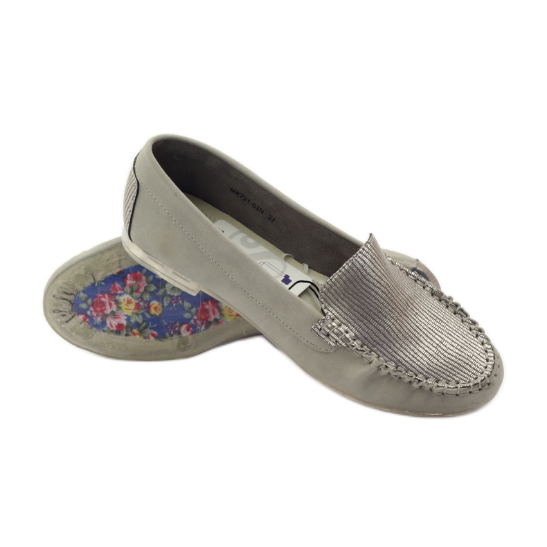 Sergio Leone 721 antilop mokasinke siva 3