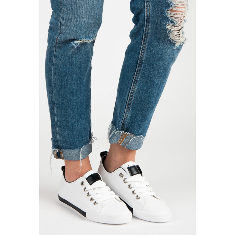 Tenisice na vezanje bijela 1