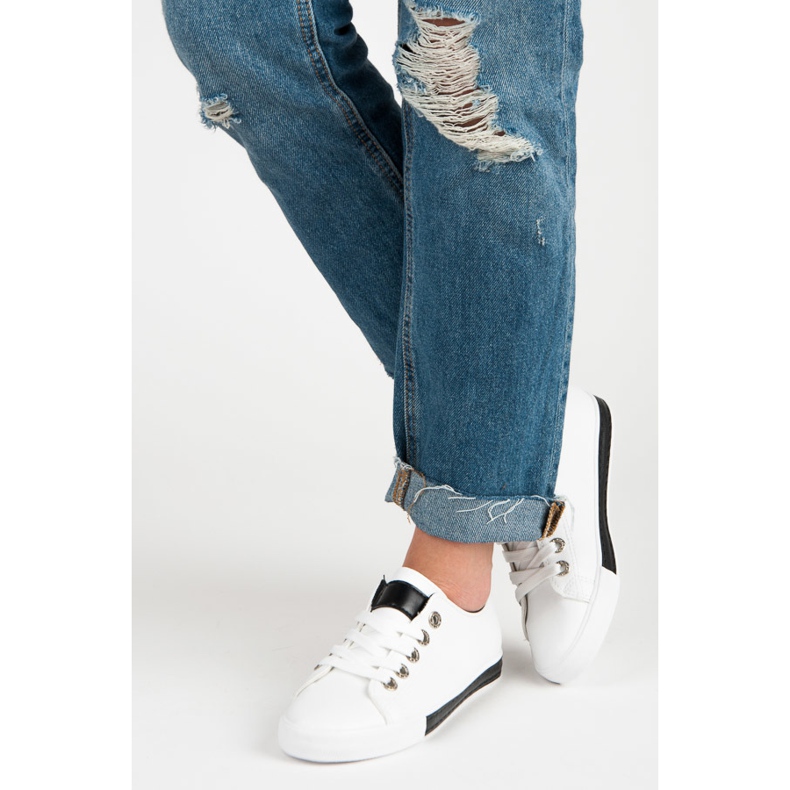 Tenisice na vezanje bijela 2